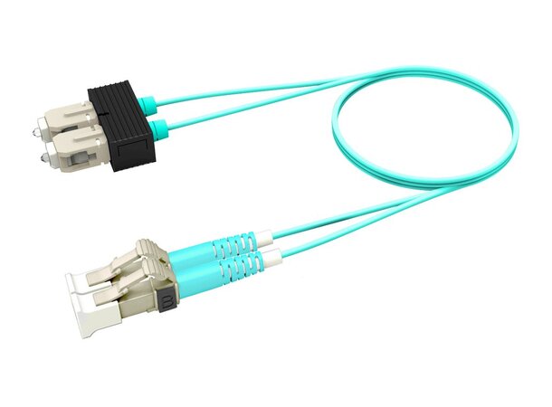 Commscope patch SC-LC 50/125 OM4  2,0m 6,5ft 